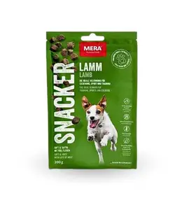 Mera snacker pour chiens à l'agneau 200g