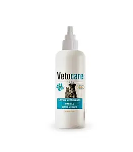 Lotion nettoyante pour les oreilles chiens et chats 60 ml