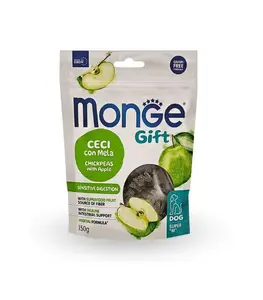 Monge gift super M Pois chiches à la pomme pour chien adulte 150 g