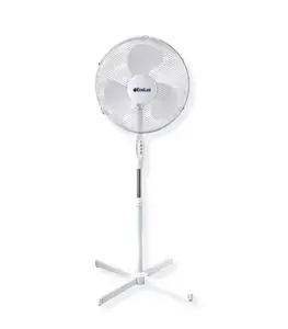 Ventilateur Sur Pieds Électrique 50W 40Cm 3 Vitesses Blanc