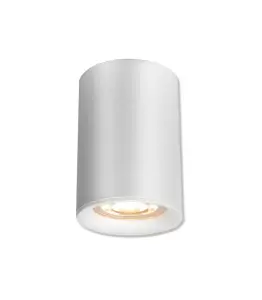 Spot plafonnier en Aluminium 65x92mm GU10 blanc
