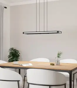 Suspension SALVILANAS-Z 110X77X20 cm noir