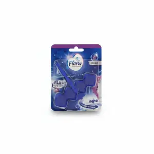 BLOC WC EAU BLEUE PARFUM LAVANDE FLORA