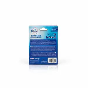 BLOC CHASSE EAU BLEUE 2X50GR FLORA