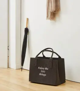 Sac tomisato gris foncé 40x26x30 cm