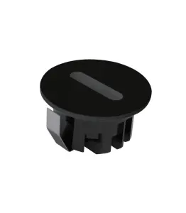 Balisage LED ROND 3w noir 3000k IP65 42mm