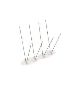Pic anti pigeon 32 pointes 10x50cm surface de protection