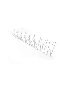 Pic anti pigeon flexible 40 pointes 20x50cm de protection