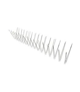 Pic anti pigeon flexible 32 pointes 10x50cm surface de protection