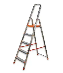Escabeau aluminium eurodomus normal – 5 marches