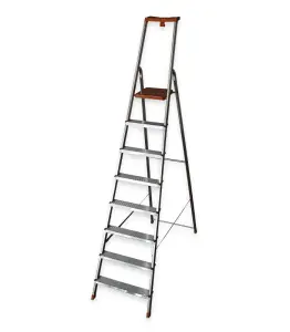 Escabeau aluminium eurodomus plus – 8 marches