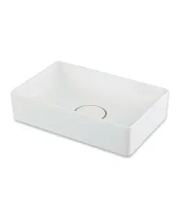 Vasque Blanc Floppy 42X27X11Cm