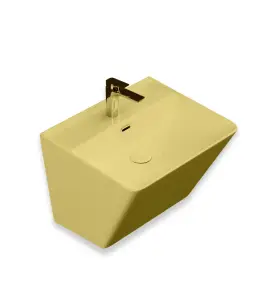 Lavabo Monobloc Citron Quartz 51X40X35,5Cm