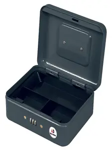Caisse À Monnaie À Combinaison Noire 90X300X240 Mm