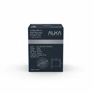 Extracteur 10Cm 220V Alka-005-10 Blanc