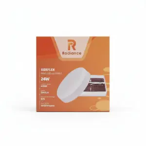 PANEL ENCASTRE ROND AJUSTABLE 24W 6000K RADIANCE