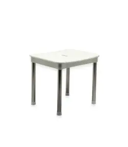 Tabouret De Douche Eucalyptus Blanc