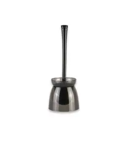 Brosse Wc Duo Noir Transparent