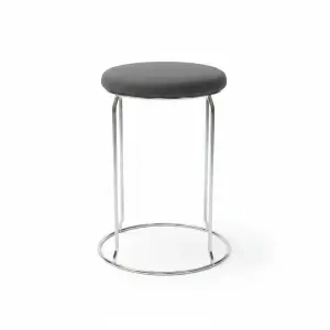CHAISE TABOURET EN METAL
