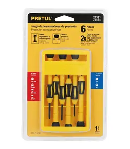 Jeu 6 tournevis de précision