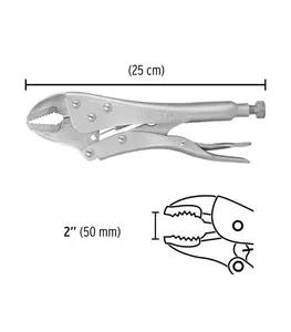 Pince etau droit 250mm