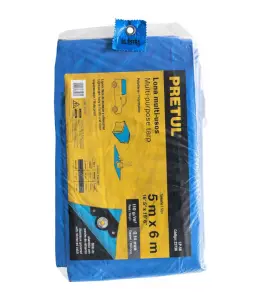 Bache 5X6M Bleu