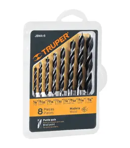 Set de 8 forets à bois
