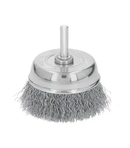 Brosses coupelles a fils grossiers 70 mm