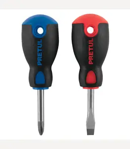 Set de 2 tournevis à manche comfort plat et PH2 40 mm