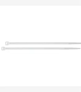 Collier de serrage 100 pièces 100×25 mm blanc