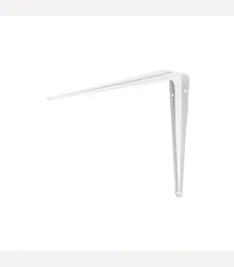 Support D'Étagère 20,3X25,4 Cm Blanc