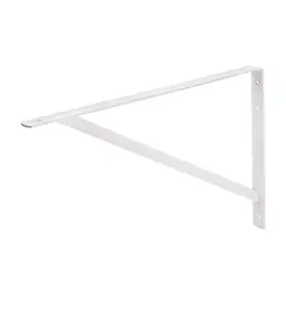 Support D'Étagère Renforce 33X50,8 Cm Blanc
