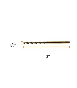 Foret hss pour métal 3 mm expert