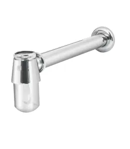 Siphon Lavabo En Laiton Avec Filtre 32 Mm Chromé
