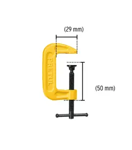 Serre-joint acier 150mm