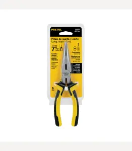 Pince pointue et coupante avec manche comfort 180 mm