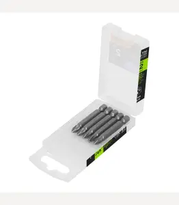 Set de 5 embouts de vissage PZ2 6,5×50 mm