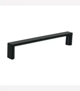 Poignee De Tirage 9,6 Cm Métallique Avec Finition Noire