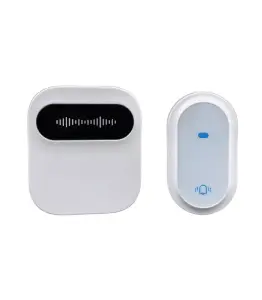 Sonnette Sans Fil 150 M Ip68 Blanc