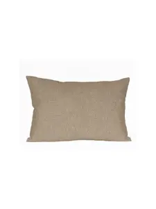 Coussin rempli de fibre 30x50cm beige ficelle
