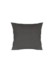 Coussin rempli de fibre 45x45cm anthracite