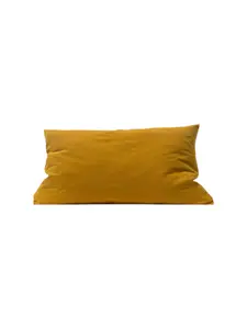 Coussin rempli de fibre 30x50cm moutarde