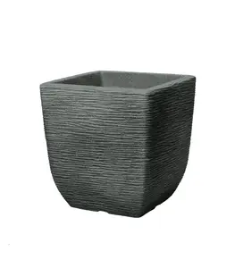 Pot Jardin Carré 38X38X39Cm Vert
