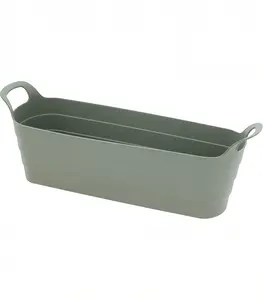 Pot De Fleurs En Plastique 45X14X11,5Cm