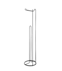 Porte-Rouleau De Papier Toilette Noir 54Cm