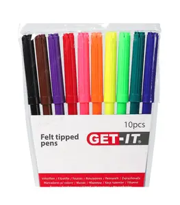 Set De 10 Feutres De Couleurs