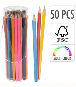 Set De 50 Crayons De Couleur