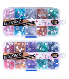 Boite de strass 100 pieces