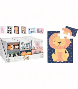 Mini puzzles animaux 8 pièces