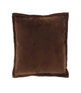 coussin tatum brun 45 x 45 cm